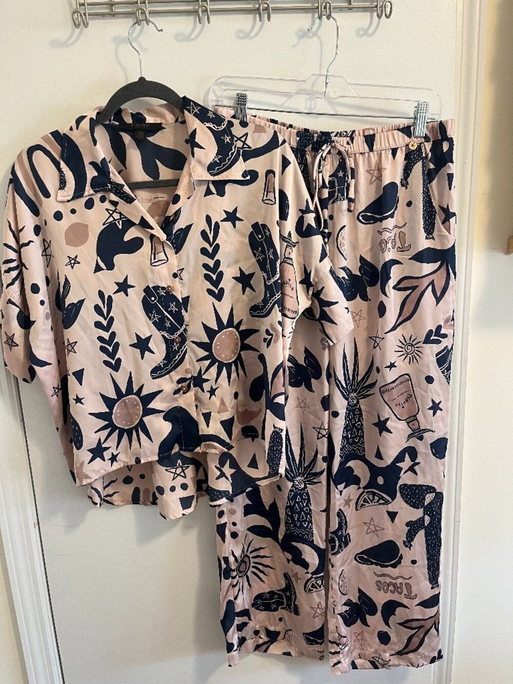 Midnight Bakery Women's Satin Sunrise Pajama Set